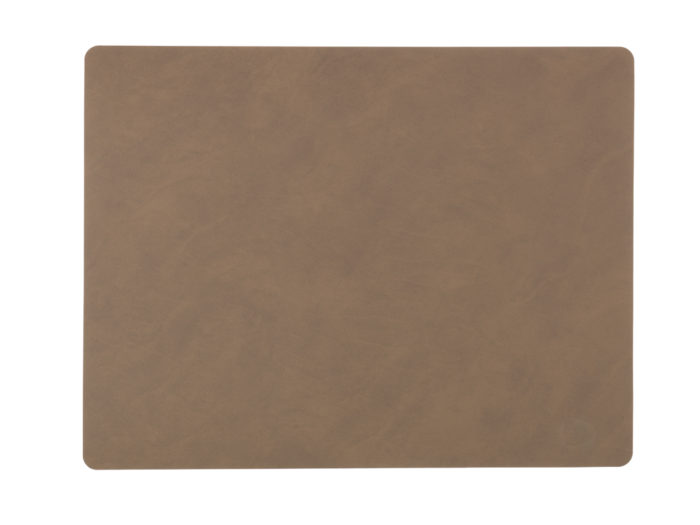 Spisebrikke Square brown