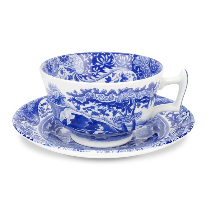 BLUE ITALIAN KAFFEKOPP 0,2L OVER/UNDER SPODE