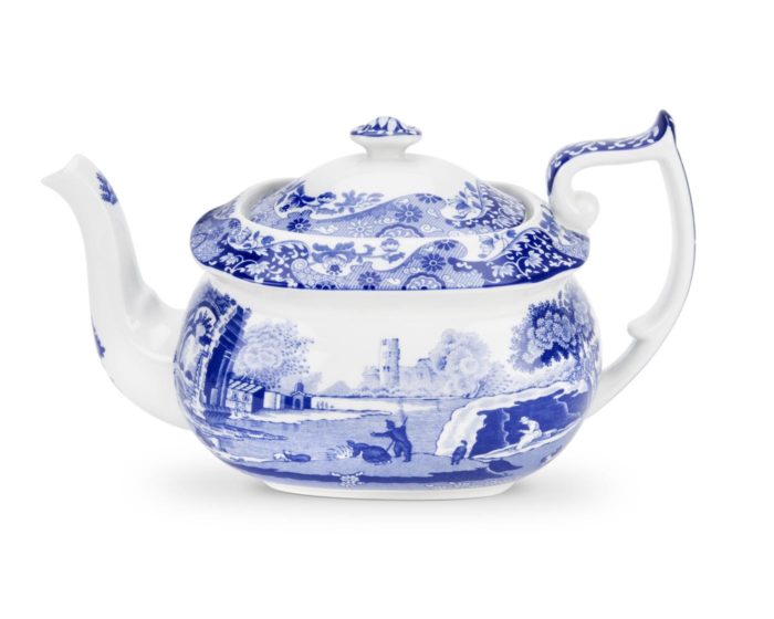 BLUE ITALIAN TEKANNE 1,1L SPODE