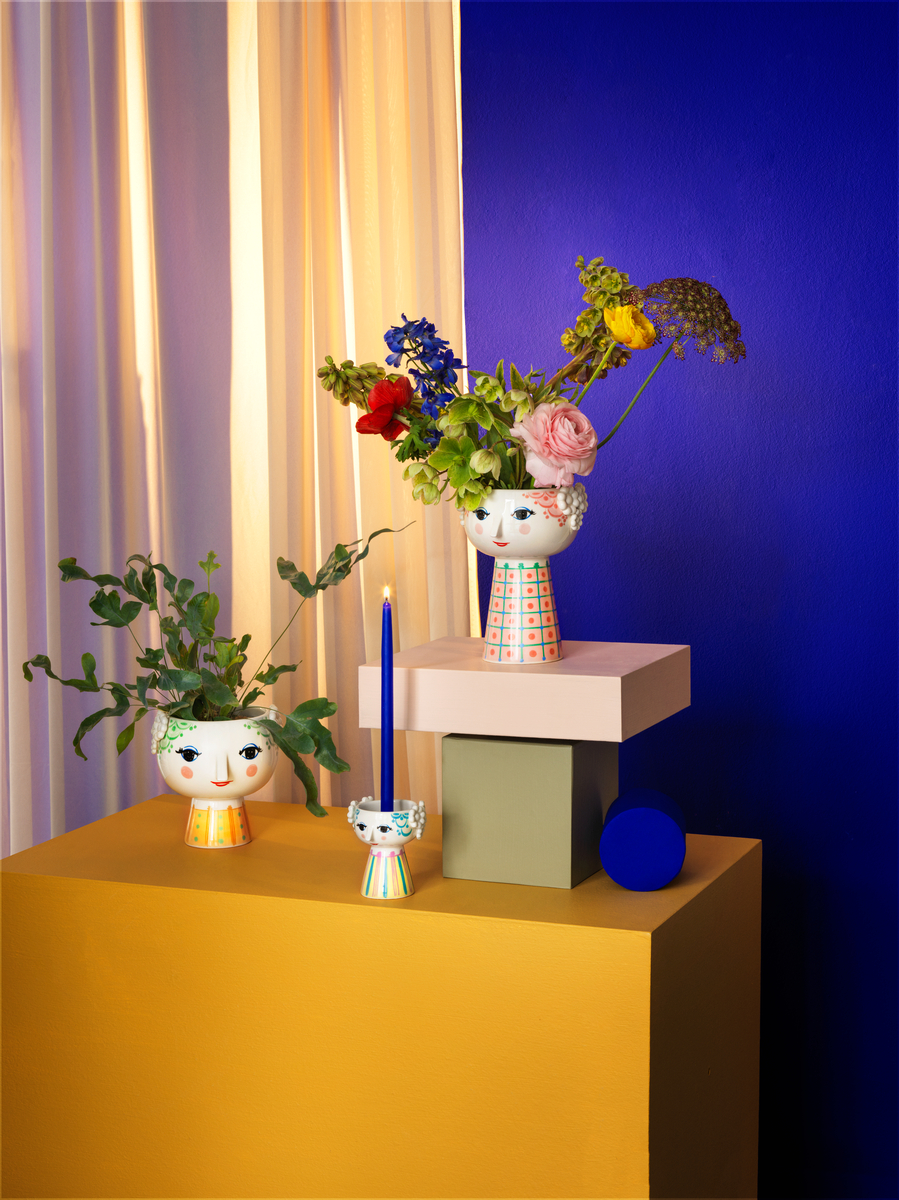 Potteskjuler 15,5cm lys grønn