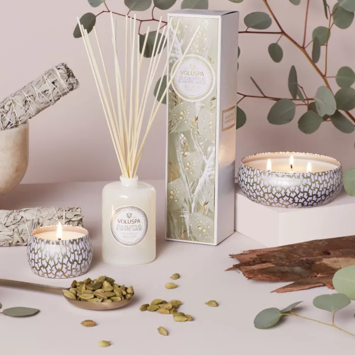 Duftlys 40t Eucalyptus/White Sage