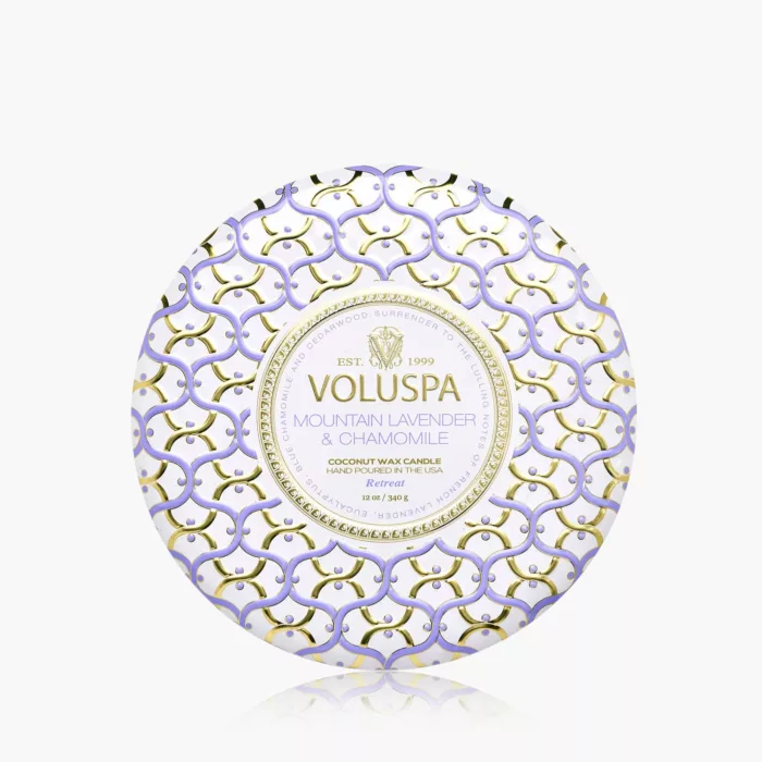 Duftlys 40t Mountain Lavender & Chamomile