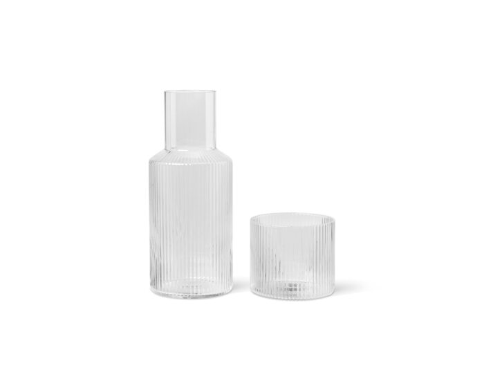 Karaffel liten m/glass clear