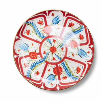 Dekketallerken 33cm red