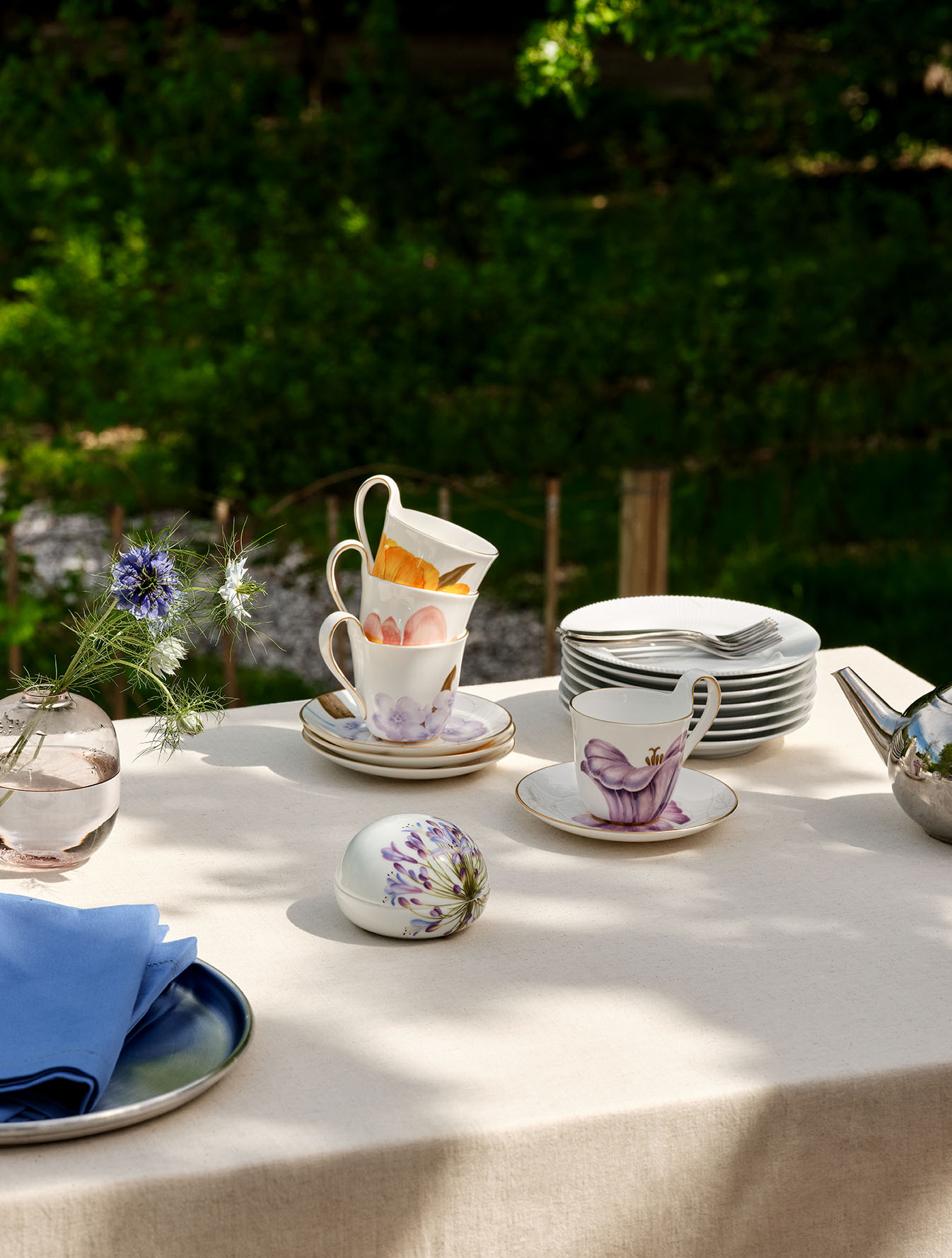 Kopp m/skål 27cl Iris