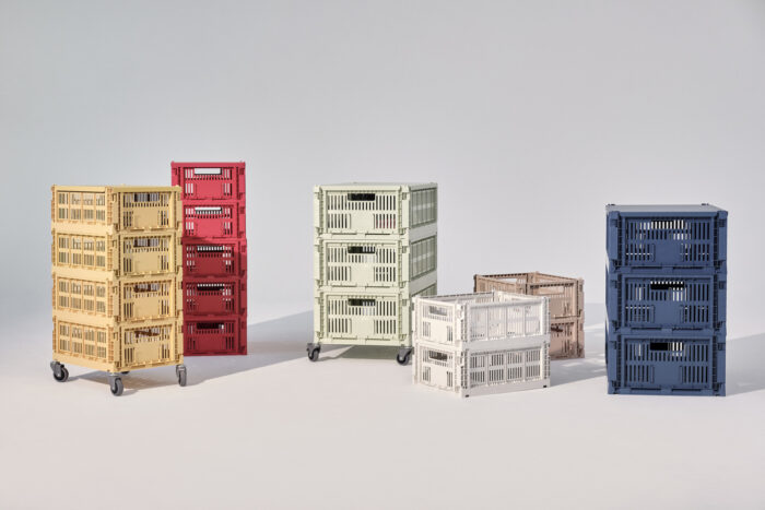 Hjul til oppbevaringskasse large 4pk