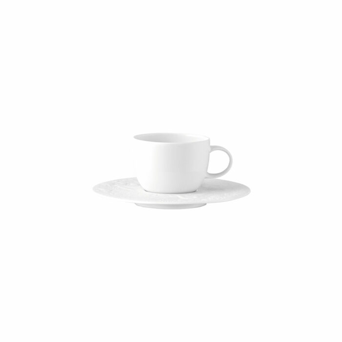Skål til espressokopp hvit