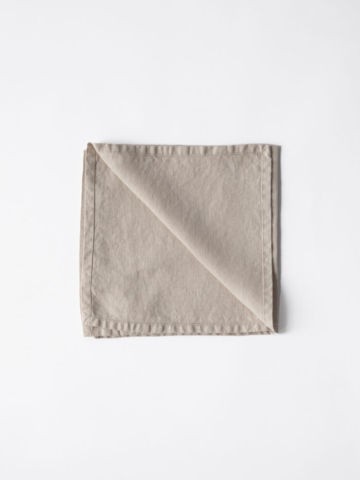 Serviett 45x45cm warm grey