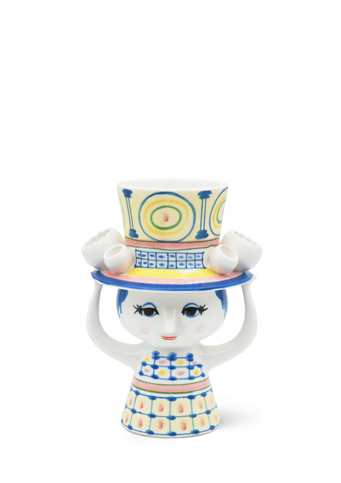 Vase 20,5cm Lady with hat