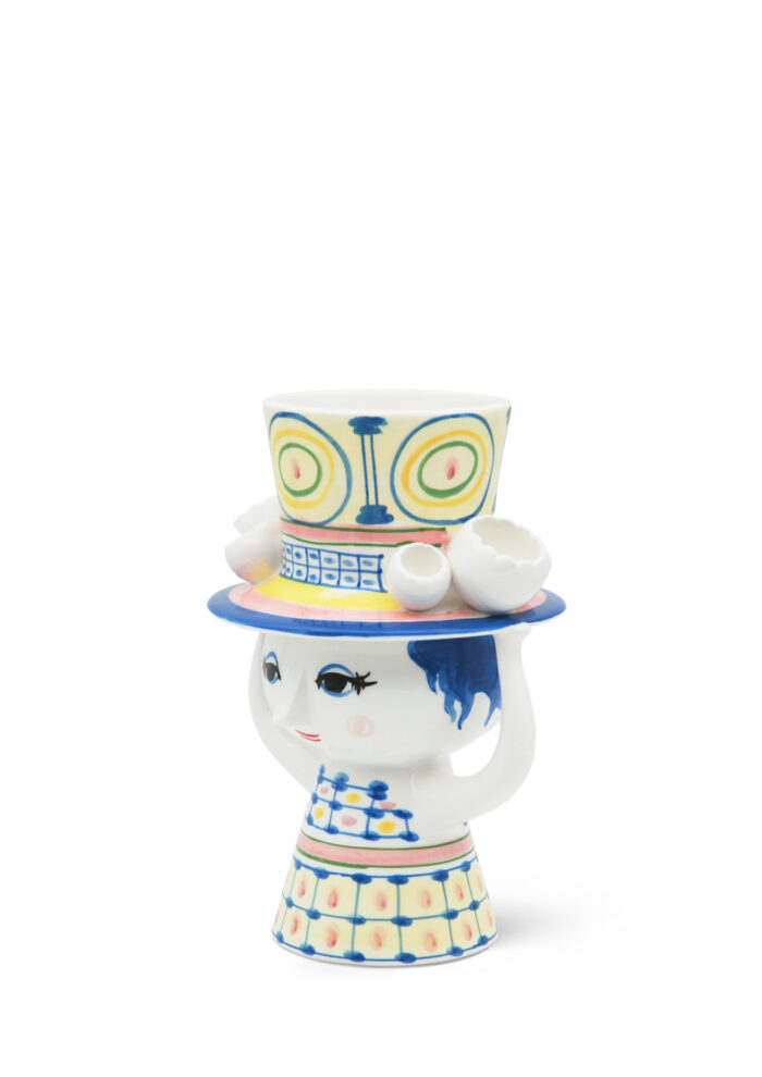 Vase 20,5cm Lady with hat