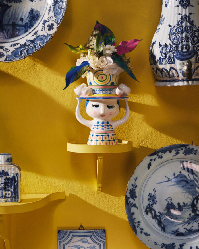 Vase 20,5cm Lady with hat