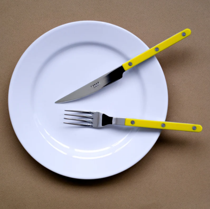 Spisegaffel Yellow
