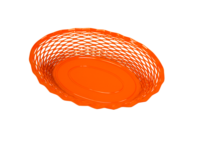 Brødkurv 30x24cm oransje