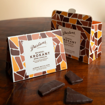 Krokan m/mørk sjokolade 150g