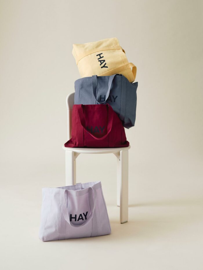 Tote bag soft yellow
