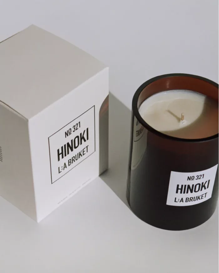 Duftlys 260g Hinoki