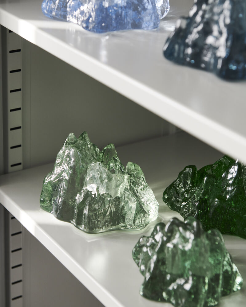 Lyslykt 14cm iron oxide