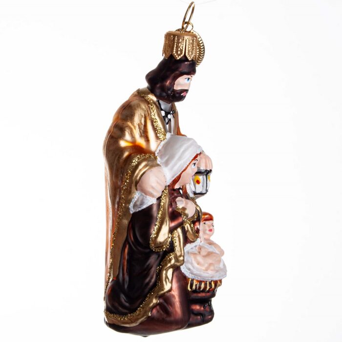 Josef, Maria og Jesus 9cm