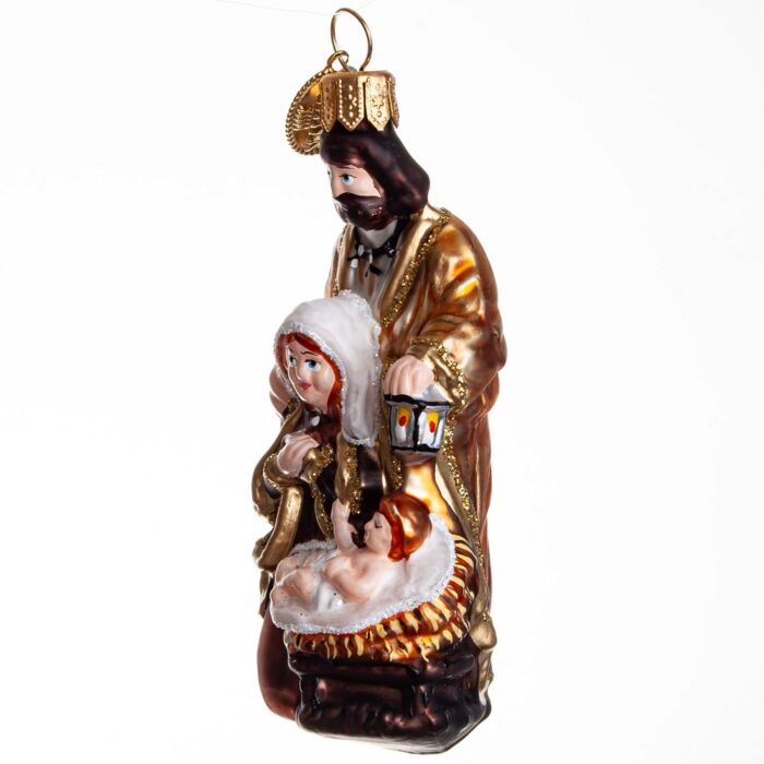 Josef, Maria og Jesus 9cm