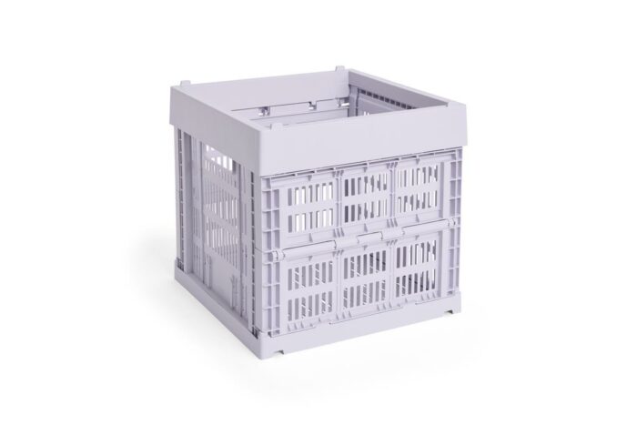 Oppbevaringskasse kube lavender