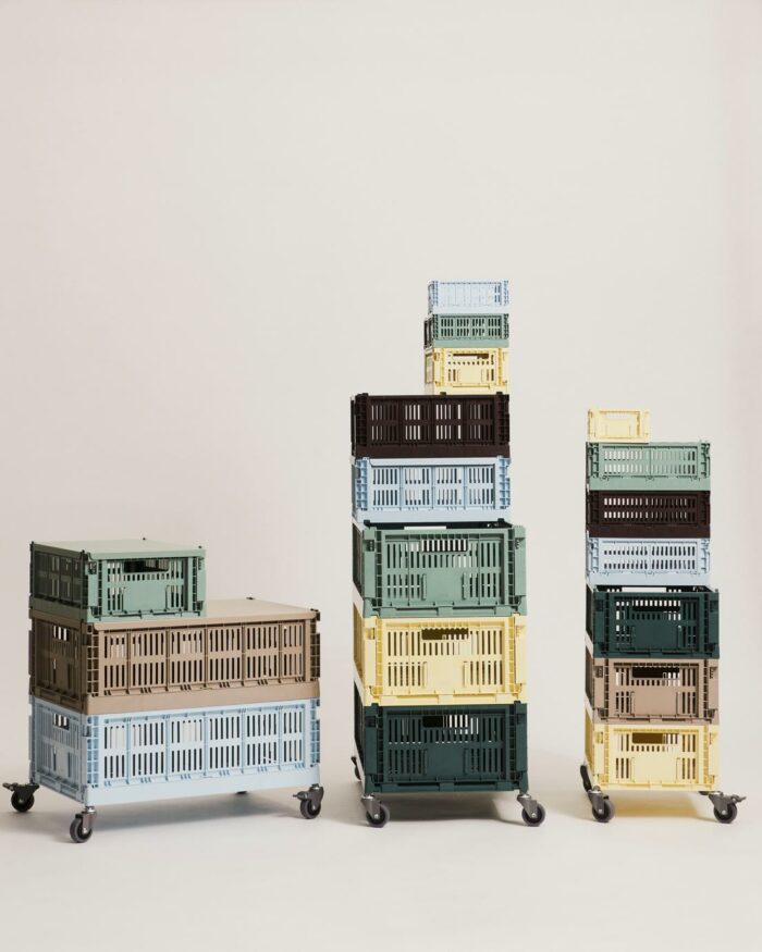 Oppbevaringskasse liten sage green