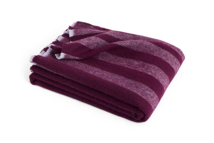 Pledd 130x180 plum