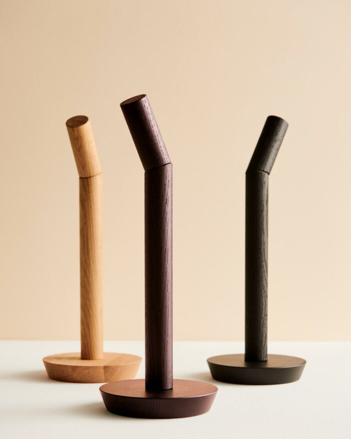 Tørkerullholder 36cm eik