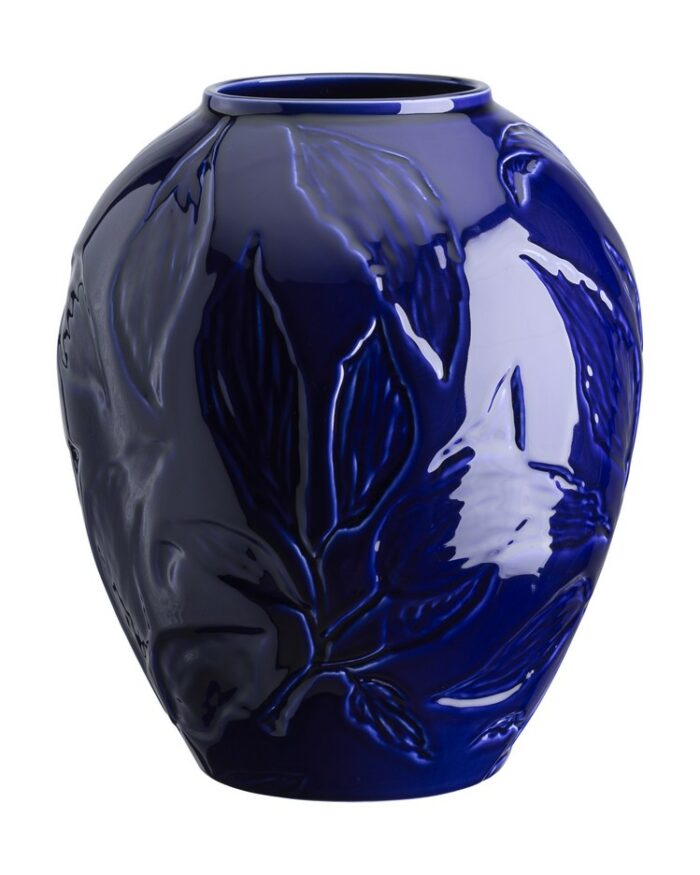 Vase 30cm Agate blue
