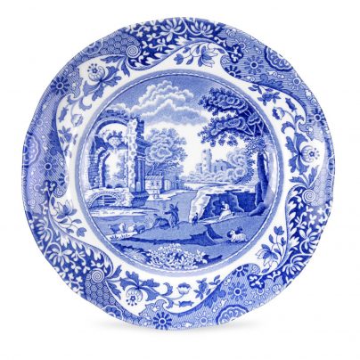 BLUE ITALIAN ASJETT 15CM SPODE