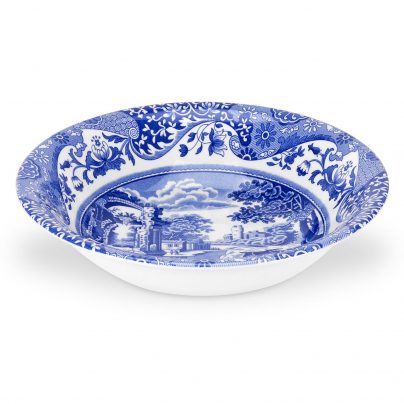 BLUE ITALIAN DESSERTSKÅL 20CM SPODE