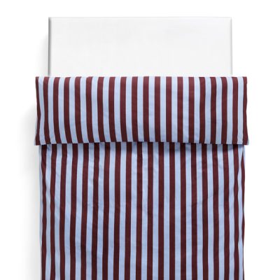 Dynetrekk 140x200cm bordeaux / sky blue