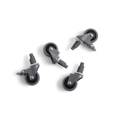 HAY Colour crate wheels L grey