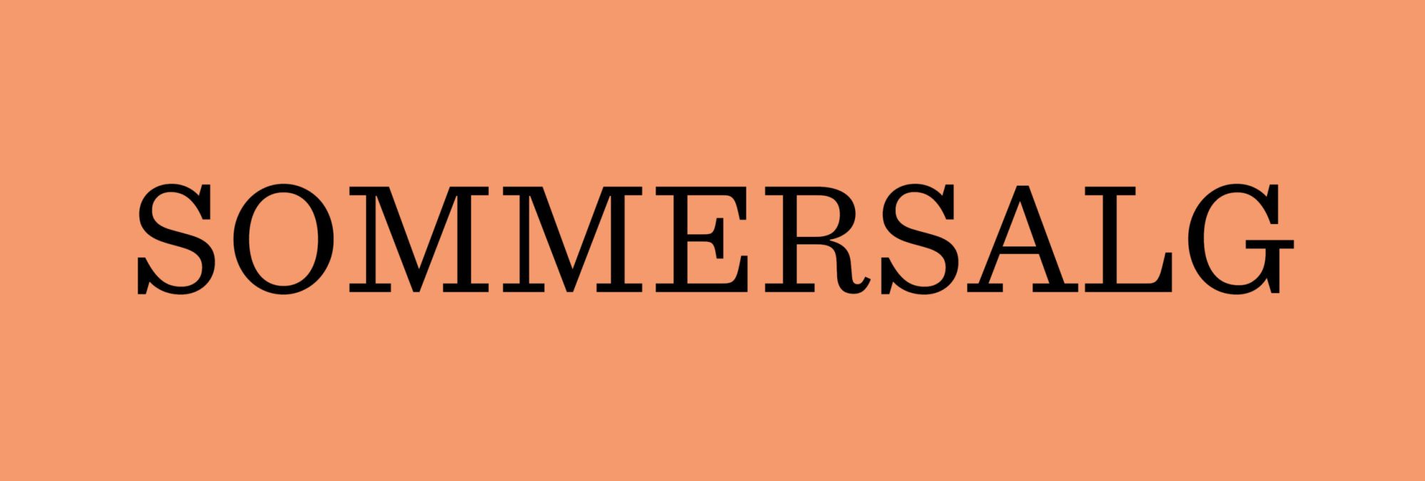 Sommersalg