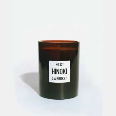 Hinoki duftlys 260g_LA Bruket
