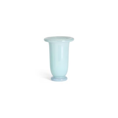 Hay_Empire Vase M ice blue with light blue base
