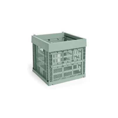 AB634-C262-AG28_HAY Colour Crate Cube sage green