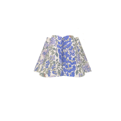 Lampeskjerm_bølgete_medium_blue garden