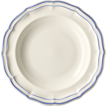 Gien_FILET BLEU_dyptallerken