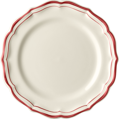 Gien_FILET ROUGE_frokosttallerken