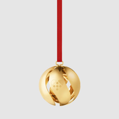Georg Jensen_2025_julekule_gull