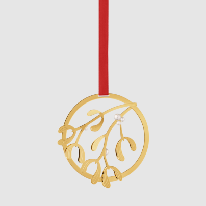 Georg Jensen_2025_juleuro_misteltein_gull