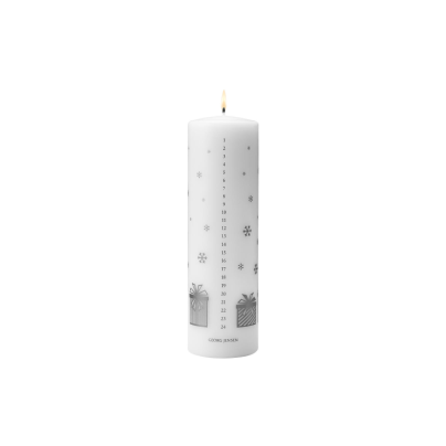 Georg Jensen_2025_kalenderlys_sølv