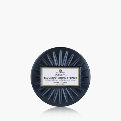 Voluspa_Duftlys 25t Makassar Ebony & Peach