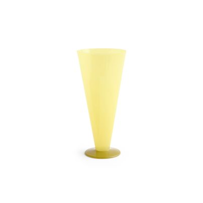 AF574-A603-AU91_Conical Vase L yellow and lime green (1)